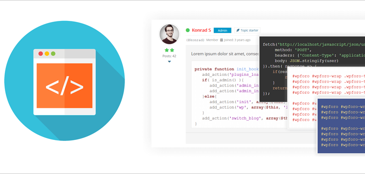Item cover for download wpForo Syntax Highlighter