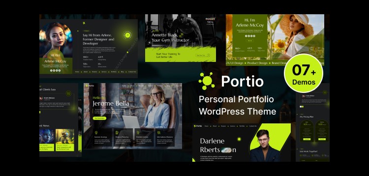 Item cover for download Portio - Personal Portfolio Resume WordPress Theme
