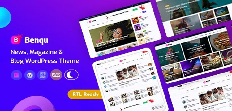 Item cover for download Benqu - News Magazine WordPress Theme