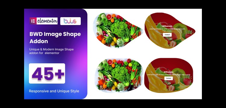 Item cover for download BWD Image Shape addon for elementor