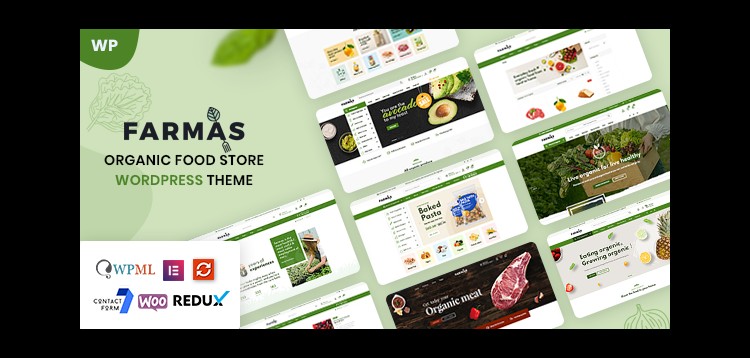 Item cover for download Farmas - Organic Food Store WordPress Theme