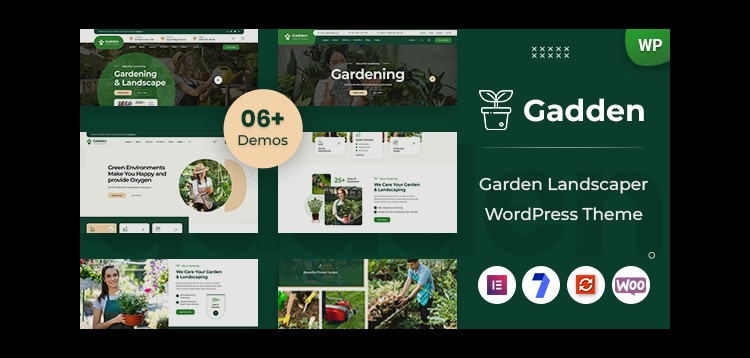 Item cover for download Gadden - Garden Landscaper WordPress Theme