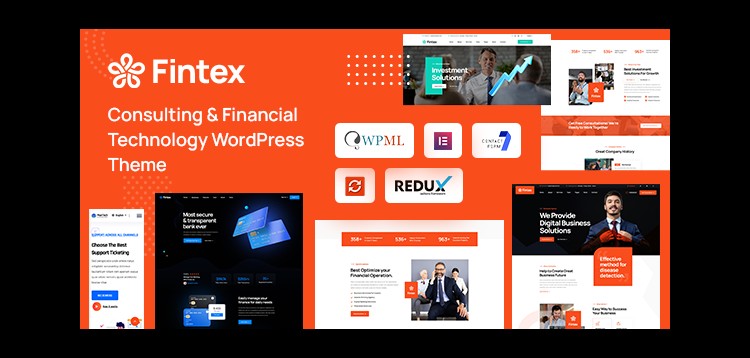 Item cover for download Fintex - Consulting Corporate WordPress Theme