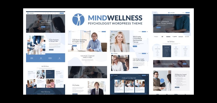Item cover for download Mindwellness - Psychology and Counseling WordPress Theme