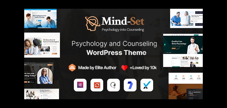 Item cover for download Mindset - Psychology Counseling WordPress Theme