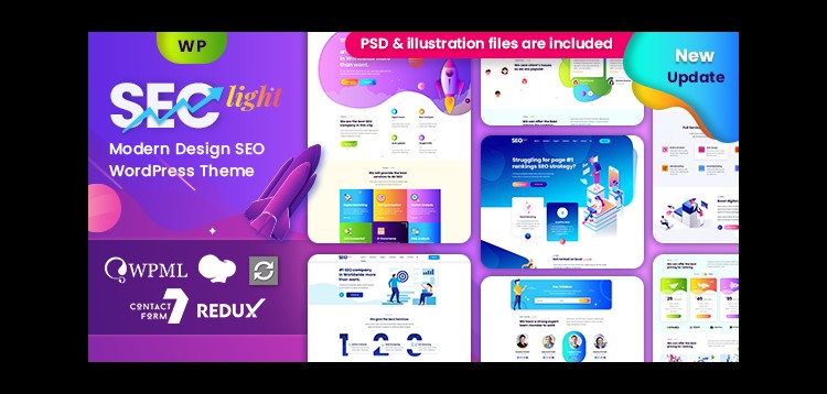 Item cover for download Seclight - Seo & Digital Marketing WordPress Theme