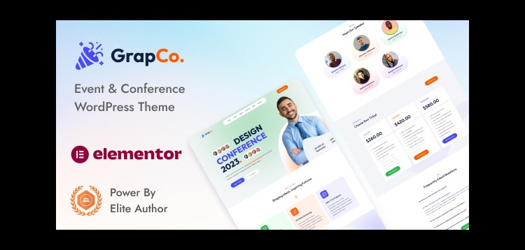 Item cover for download Grafco - Event Conference WordPress Theme